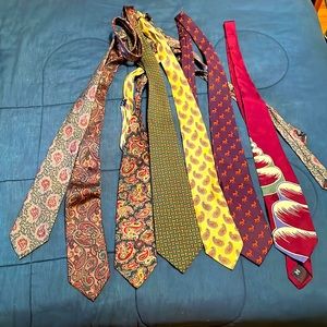 7 vintage Polo Ralph Lauren ties
